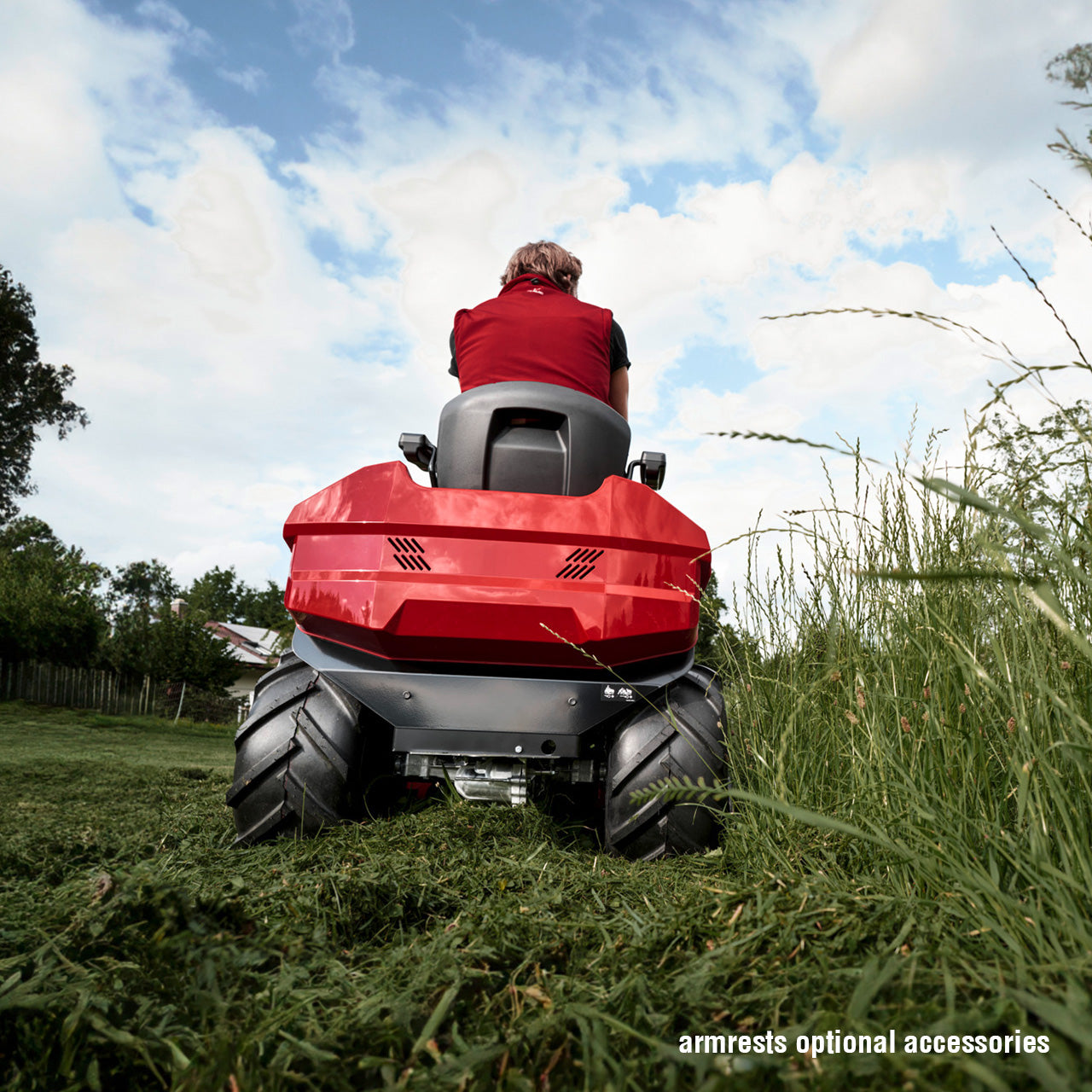 solo by AL-KO Premium T22-110.4 HDH-A V2 Petrol High Grass Mulching Lawn Tractor