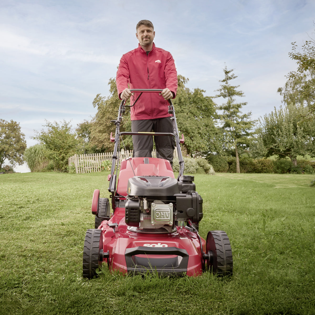 solo by AL-KO Easy 4716 SP-A Petrol Self Propelled Lawnmower 46cm