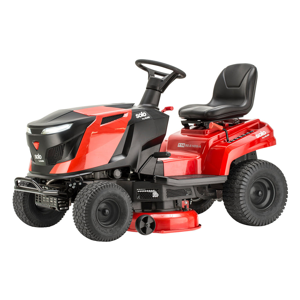 solo by AL-KO Easy T14-92.6 HDS-A Petrol Side Discharge Lawn Tractor 92cm